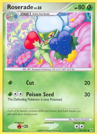 Roserade/147 - Supreme Victors Reverse Holofoil