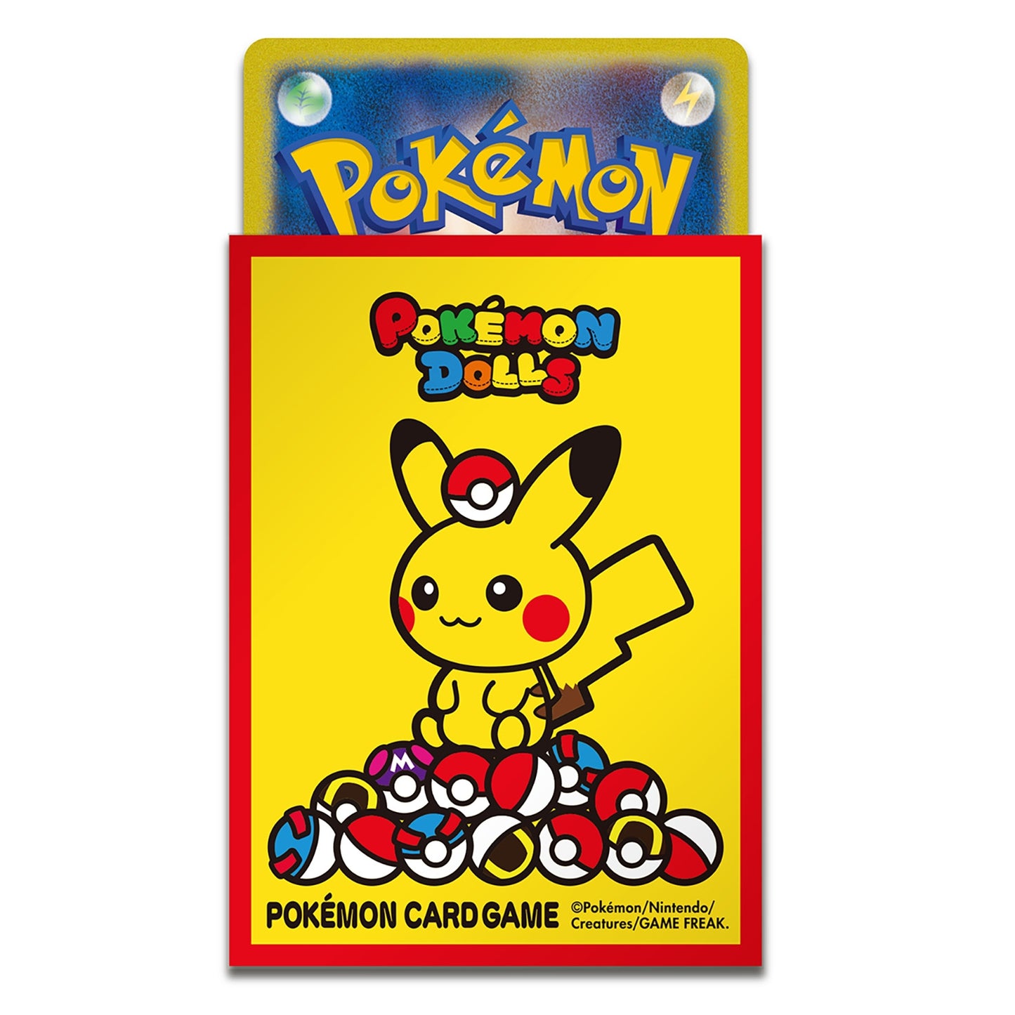 Pokémon Center Japan Official Sleeves: Pokemon Dolls Pikachu Sleeves
