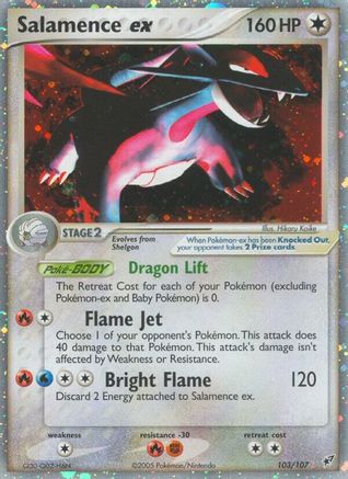 Salamence ex/107 - Deoxys