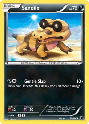 Sandile/116 - Plasma Freeze Reverse Holofoil