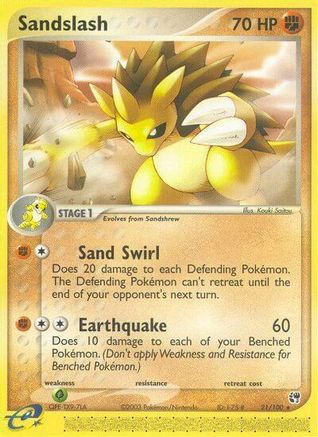 Sandslash/100 - Sandstorm