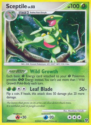 Sceptile/106 - Great Encounters Holofoil