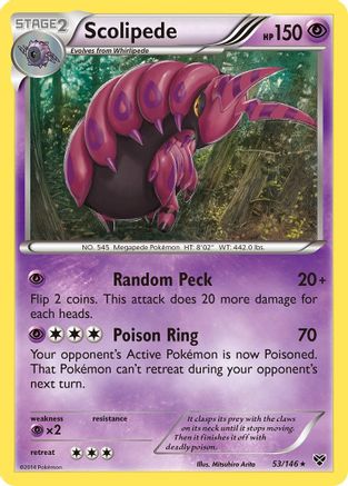 Scolipede/146 - XY Base Set