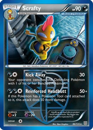 Scrafty (Team Plasma)/135 - Plasma Storm