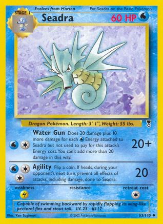 Seadra/110 - Legendary Collection Reverse Holofoil