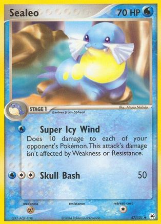 Sealeo/101 - Hidden Legends Reverse Holofoil