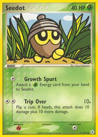 Seedot/101 - Hidden Legends Reverse Holofoil