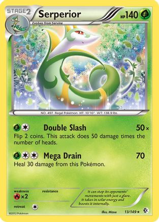 Serperior/149 - Boundaries Crossed Reverse Holofoil