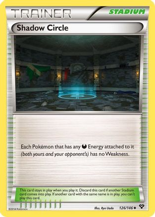 Shadow Circle/146 - XY Base Set Reverse Holofoil