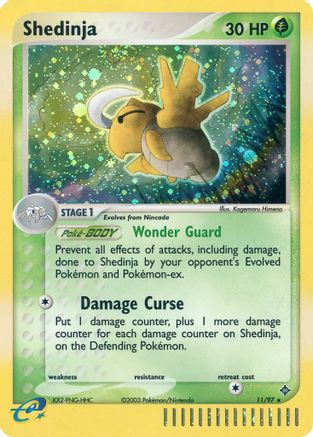 Shedinja/97 - Dragon Holofoil