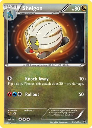 Shelgon/101 - Plasma Blast