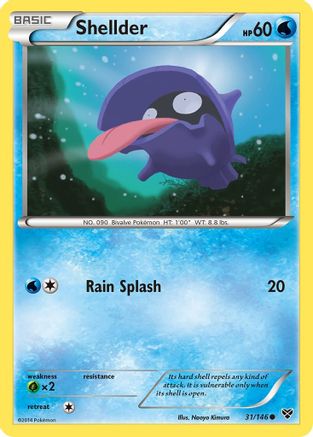 Shellder/146 - XY Base Set