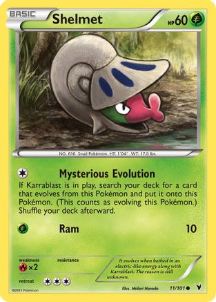 Shelmet/101 - Noble Victories Reverse Holofoil