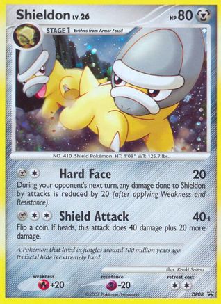 Shieldon - DP08/56 - Diamond and Pearl Promos Holofoil