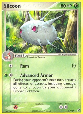 Silcoon/107 - Deoxys Reverse Holofoil