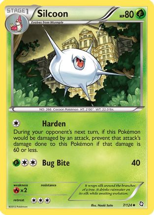 Silcoon/124 - Dragons Exalted Reverse Holofoil