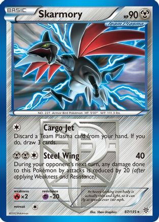 Skarmory (Team Plasma)/135 - Plasma Storm