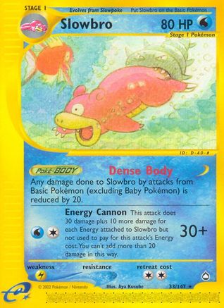 Slowbro/147 - Aquapolis