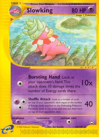 Slowking/147 - Aquapolis Reverse Holofoil