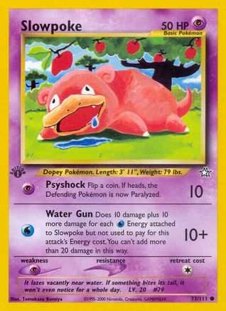 Slowpoke 73/111 - Neo Genesis