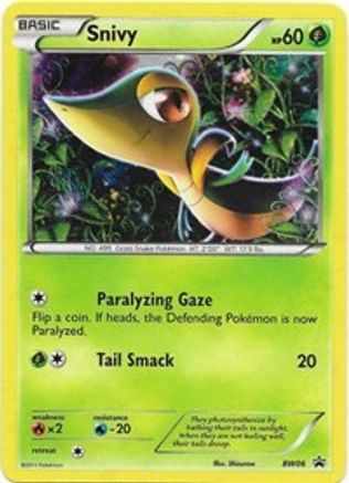 Snivy - BW06/101 - Black and White Promos Holofoil