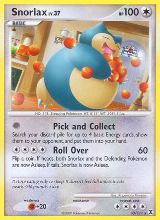 Snorlax (33)/111 - Rising Rivals