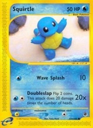 Squirtle (131)/165 - Expedition Reverse Holofoil