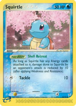 Squirtle/95 - Team Magma vs Team Aqua Reverse Holofoil