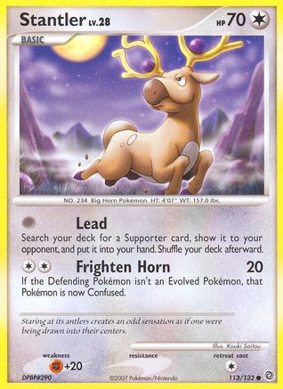 Stantler/132 - Secret Wonders Reverse Holofoil