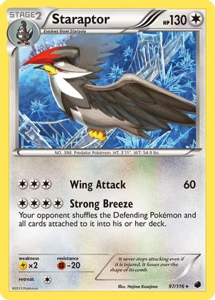 Staraptor/116 - Plasma Freeze