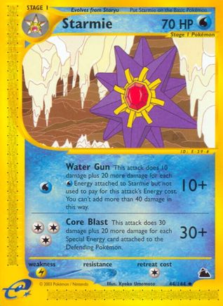 Starmie (44)/144 - Skyridge