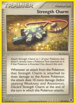 Strength Charm/101 - Dragon Frontiers Reverse Holofoil