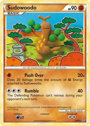 Sudowoodo/95 - Unleashed Holofoil