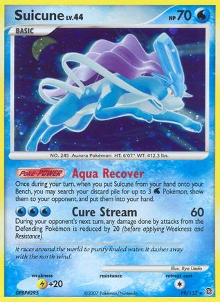 Suicune/132 - Secret Wonders Reverse Holofoil