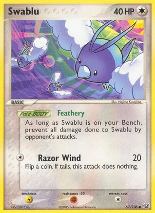 Swablu/106 - Emerald Reverse Holofoil