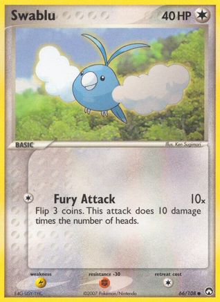 Swablu/108 - Power Keepers Reverse Holofoil