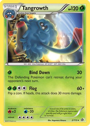 Tangrowth/113 - Legendary Treasures Reverse Holofoil
