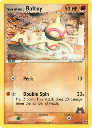 Team Magma's Baltoy - 60/95/95 - Team Magma vs Team Aqua