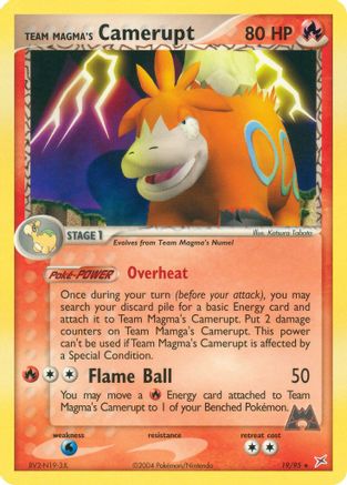 Team Magma's Camerupt/95 - Team Magma vs Team Aqua