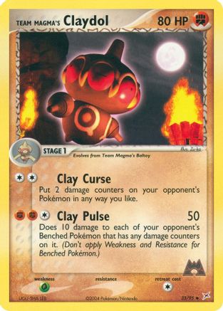 Team Magma's Claydol - 33/95/95 - Team Magma vs Team Aqua