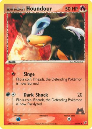 Team Magma's Houndour - 35/95/95 - Team Magma vs Team Aqua