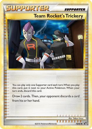 Team Rocket's Trickery 78/90 - Undaunted Reverse Holofoil