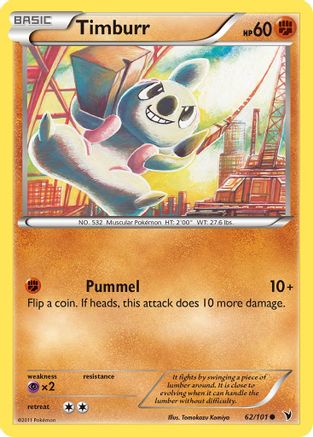 Timburr/101 - Noble Victories Reverse Holofoil