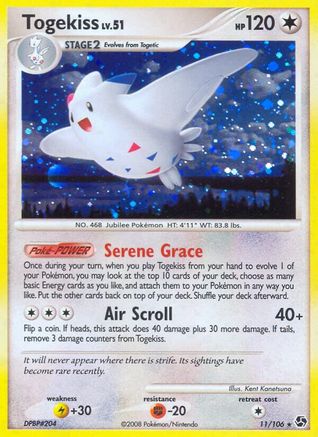 Togekiss/106 - Great Encounters Reverse Holofoil