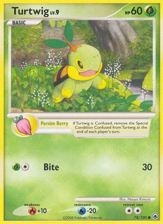 Turtwig (78)/100 - Majestic Dawn