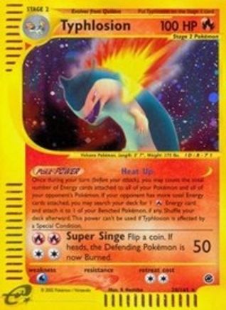 Typhlosion (28)/165 - Expedition Reverse Holofoil