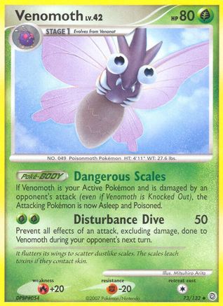 Venomoth/132 - Secret Wonders Reverse Holofoil