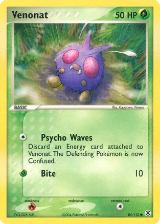 Venonat/112 - FireRed & LeafGreen