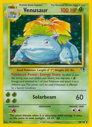 Venusaur/110 - Legendary Collection Holofoil