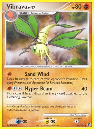 Vibrava/132 - Secret Wonders Reverse Holofoil